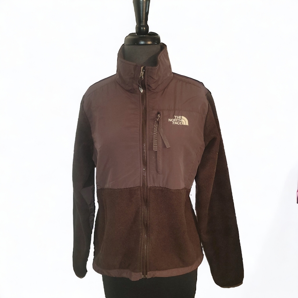 The North face coat size small brown color